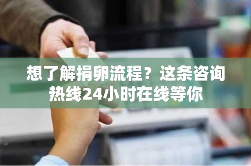 想了解捐卵流程?这条咨询热线24小时在线等你 想了解捐卵流程?这条咨询热线24小时在线等你